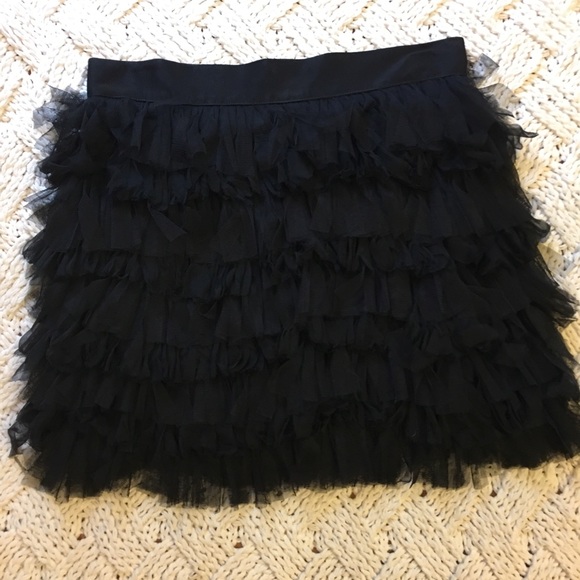 Thread Social Black Mini Skirt Size 6 - Picture 2 of 5